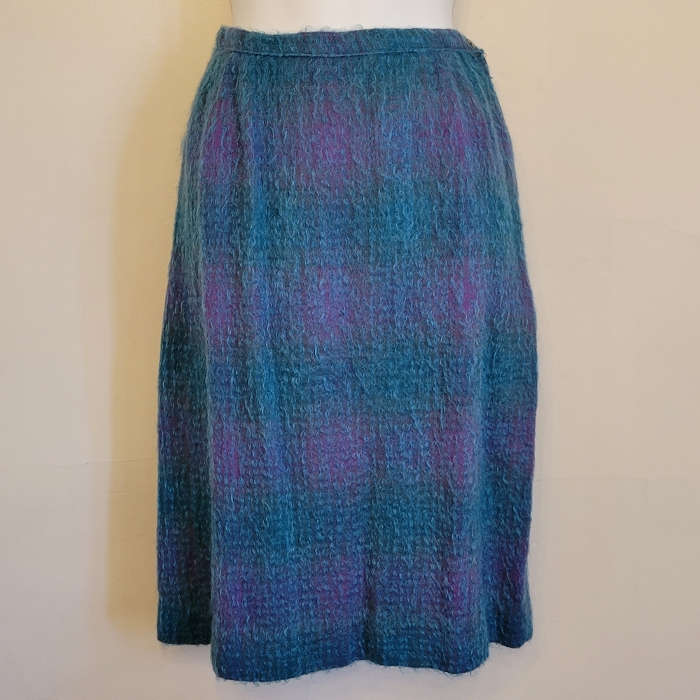 Vintage Scottish Mohair Skirt